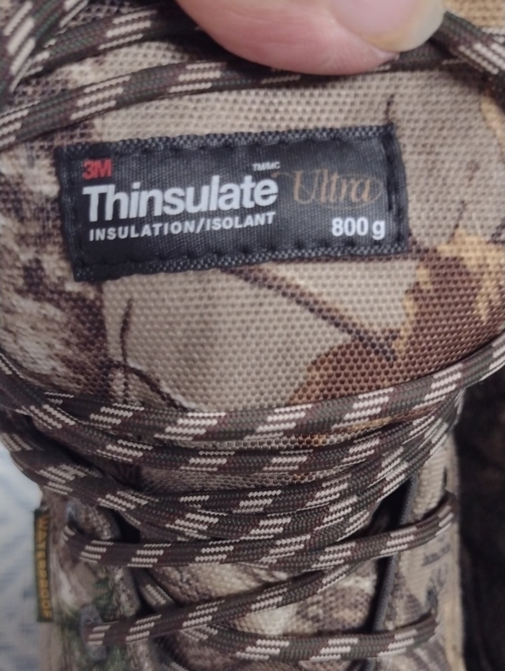 Herman Survivors Hunting Boots Size 7.5 Waterproof Realtree Camo Thinsulate 800g - Picture 16 of 16